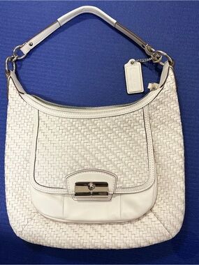 Coach Woven Kristin Hobo Bag